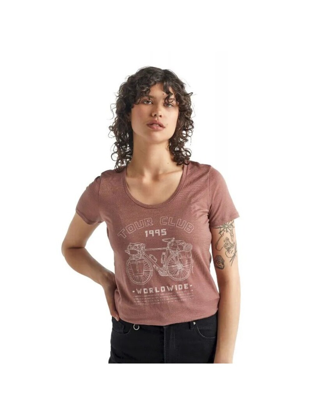 Icebreaker Women's Tech Lite Tour Club 1995 T-shirt - Size Small
